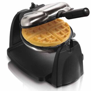 Flip Belgian Style Waffle Maker with Removable Plates (26030G)