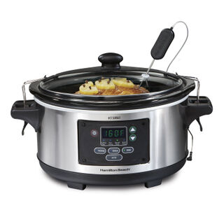 Set & Forget®6 Qt. Programmable Slow Cooker, Stainelss Steel (33969AG)