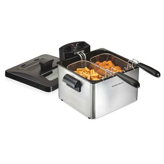 Deep Fryer, 4.5 Liters/19 Cup Oil Capacity Professional-Style with 2 Baskets (35036)