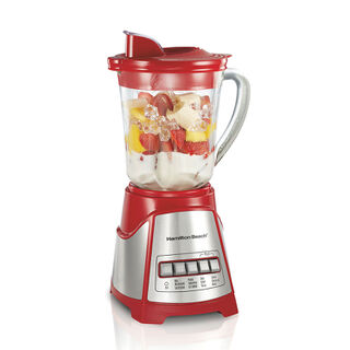 Power Elite™ Blender with 40 oz. Glass Jar, Red (58147J)