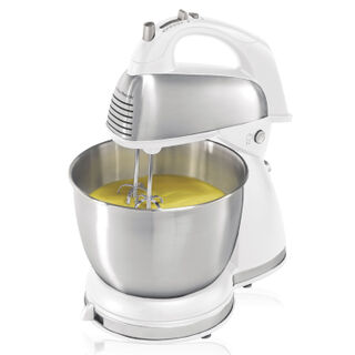 6 Speed Stand Mixer, White (64655)