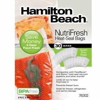 NutriFresh™ Quart Heat Seal Bags, 30 Count (78302)