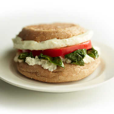 Recipe for The Veggie Breakfast Sandwich