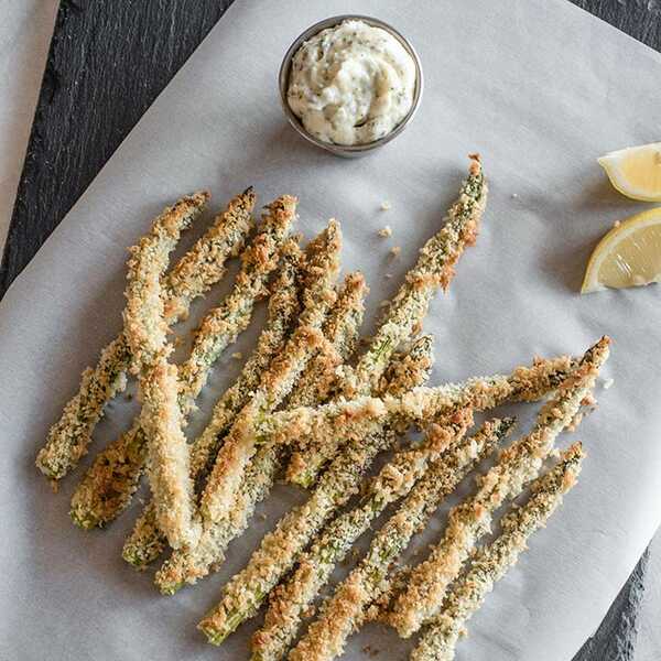Recipe for Baked Asparagus Fries