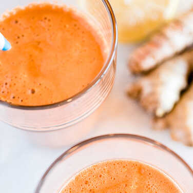 Recipe for Carrot Turmeric Tonic