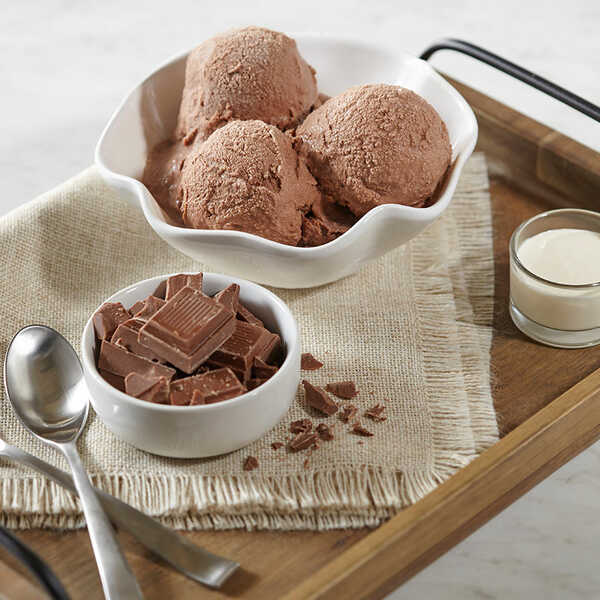 Recipe for Chocolate Ice Cream for 4 Qt. Ice Cream Maker