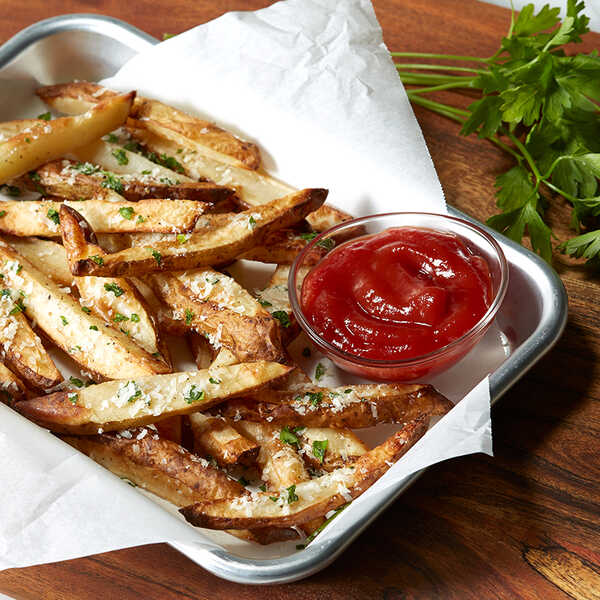 Recipe for Air Fryer Parmesan Fries