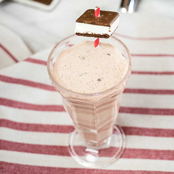 Recipe for Ice Cream Sandwich Milkshake
