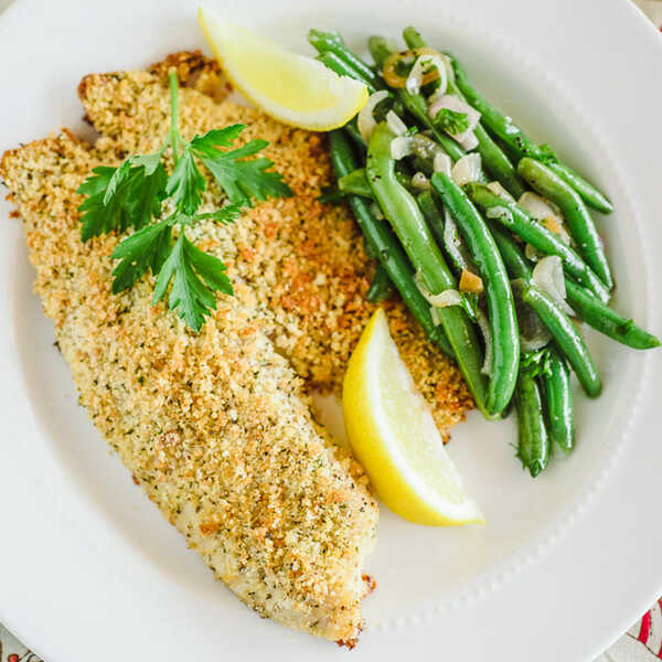 Recipe for Parmesan Crusted Tilapia