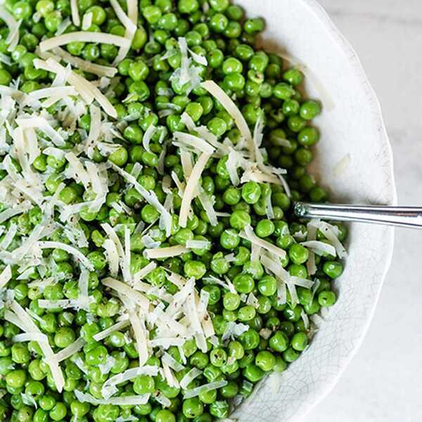 Recipe for Parmesan Peas
