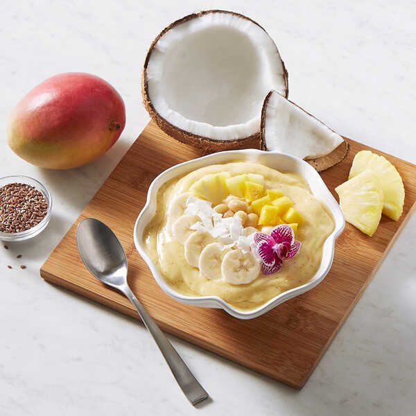 Recipe for Pineapple Mango Smoothie Bowl