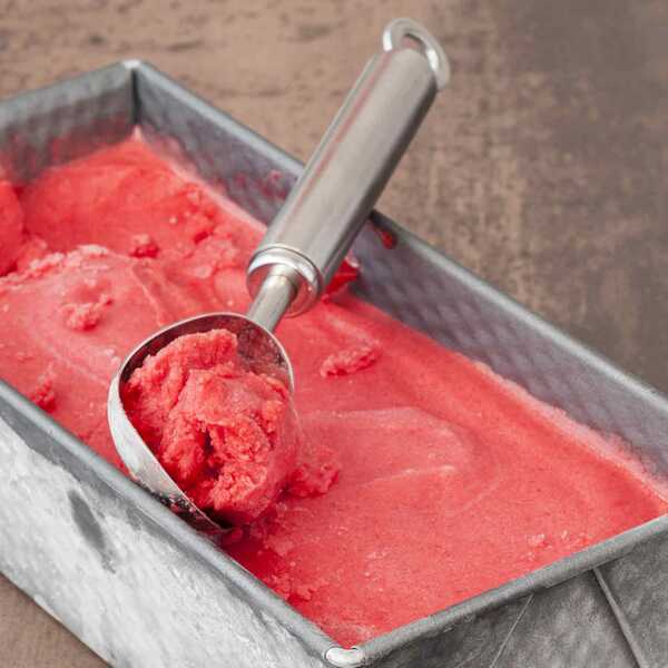Recipe for Raspberry Sherbet - Non-Dairy