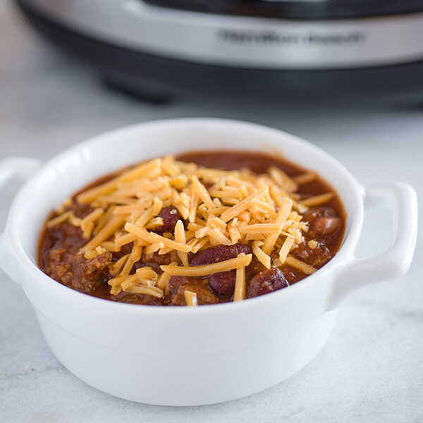 Recipe for Slow Cooker Hearty Beef Chili