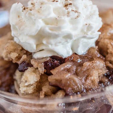 Recipe for Slow Cooker Apple Cranberry Cobbler