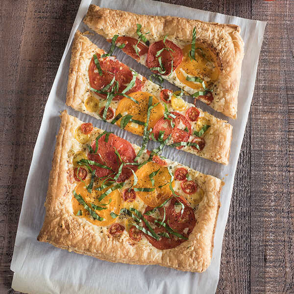 Recipe for Tomato and Cheese Tart