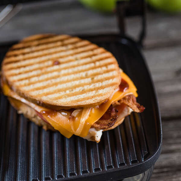 Recipe for Turkey Club Panini