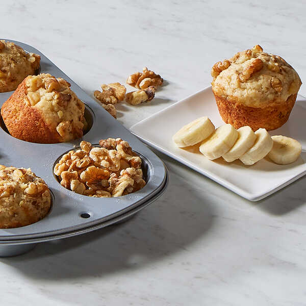 Recipe for Banana Nut Muffins