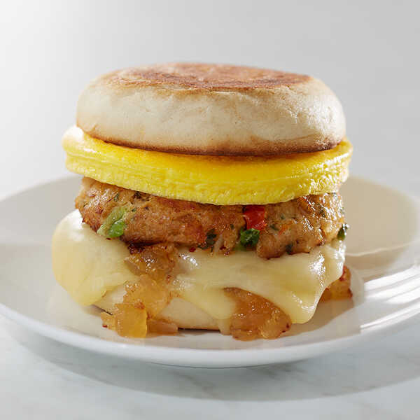 Recipe for Breakfast Sandwich Maker Crab and Egg Sandwich