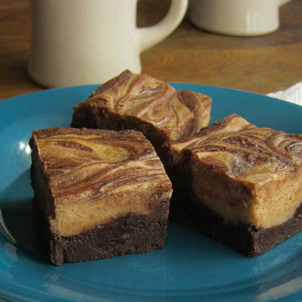 Recipe for Cafe Mocha Marble Brownies