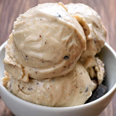Recipe for Cappuccino Soft Serve Ice Cream for Half-Pint Ice Cream Maker