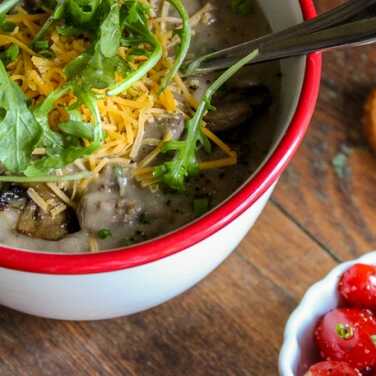 Recipe for Slow Cooker Cheeseburger Soup