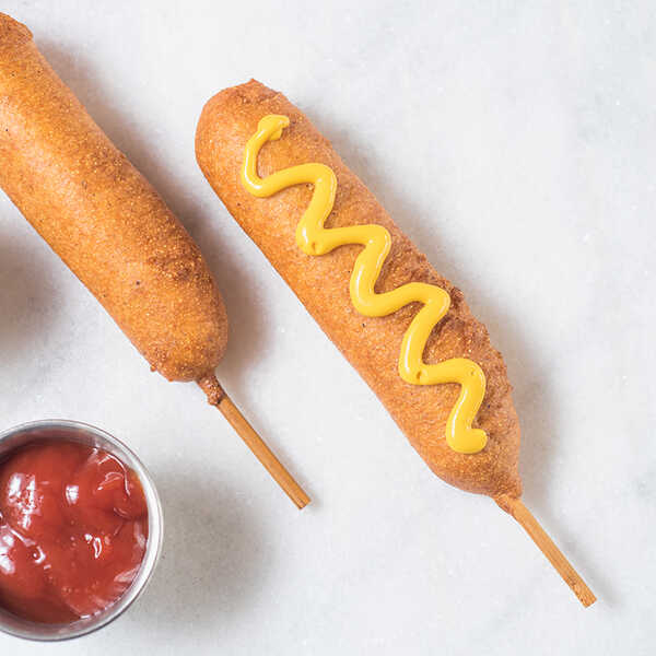 Recipe for Deep-Fried Corn Dogs