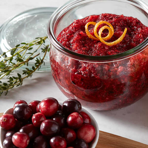 Recipe for Cranberry Orange Relish