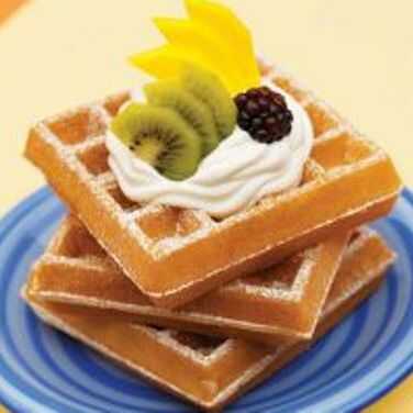 Recipe for Crispy Ginger Ale Waffles