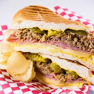  Recipe for Slow Cooker Cuban-Style Shredded Pork Panini