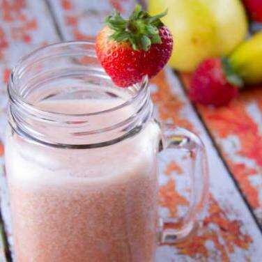 Recipe for Strawberry Banana Juice