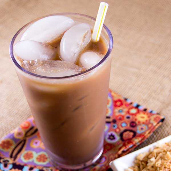 Recipe for Coconut Almond Iced Coffee for Personal Brewer