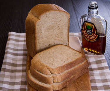 Recipe for Maple Wheat Bread for 2-lb. Loaf Breadmaker