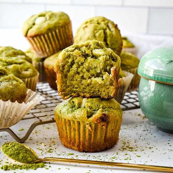 Recipe for Matcha Muffins