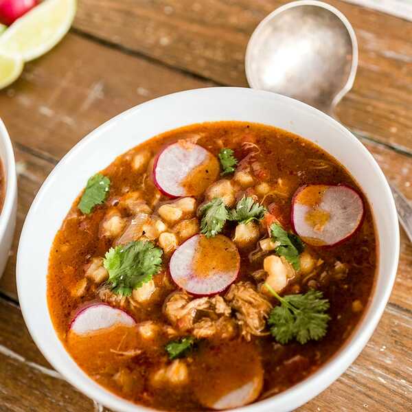 Recipe for Multi-Cooker Pork Pozole Rojo