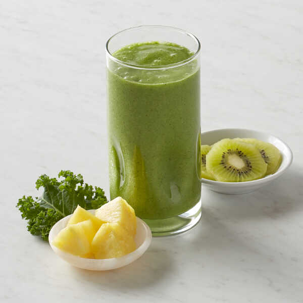 Recipe for Pineapple, Kale & Kiwi Smoothie