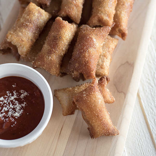 Recipe for  Fried Wonton Cheese Sticks