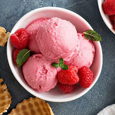 Recipe for Raspberry Ice Cream