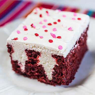 Recipe for Red Velvet Poke Cake