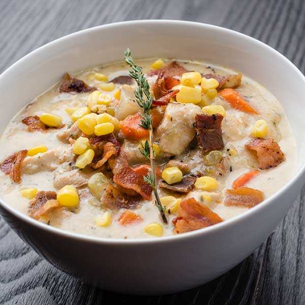 Recipe for Slow Cooker Creamy Chicken and Corn Chowder