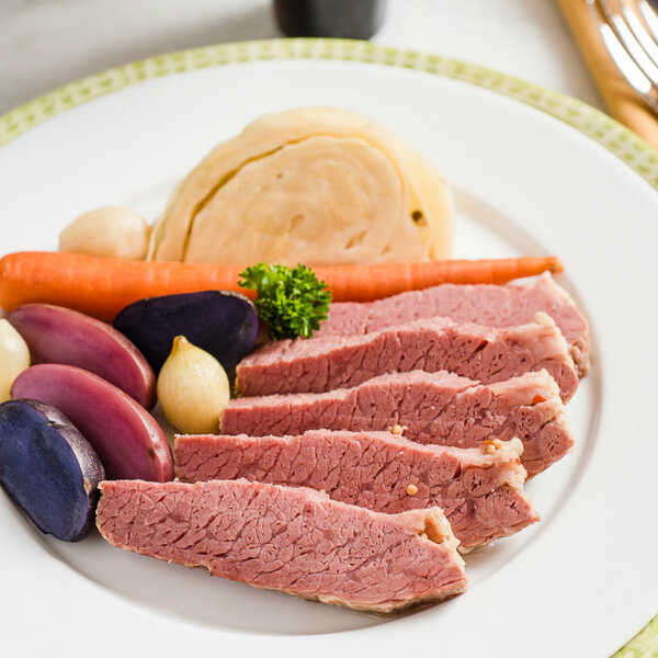 Recipe for Slow Cooker Corned Beef and Cabbage