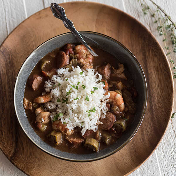 Recipe for Slow Cooker Cajun Gumbo