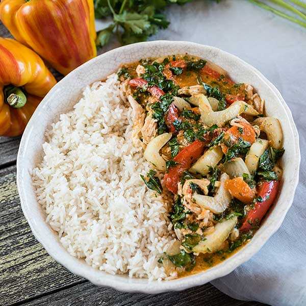 Recipe for Slow Cooker Coconut Thai Curry Chicken