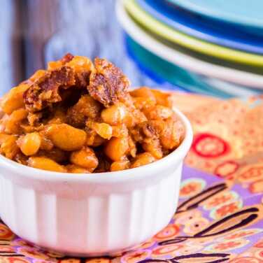 Recipe for Slow Cooker Baked Beans