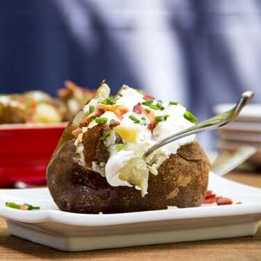 Recipe for Slow Cooker Baked Potatoes