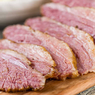Recipe for Slow Cooker Mustard Glazed Corned Beef