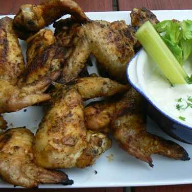 Recipe for Spicy Grilled Chicken Wings