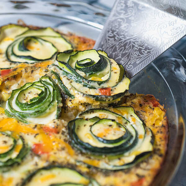 Recipe for Zucchini Corn Pie