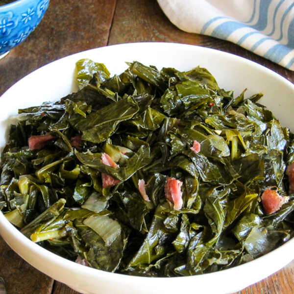 Recipe for Slow Cooker Sweet and Spicy Collard Greens