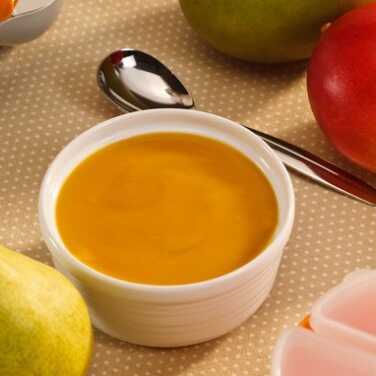 Recipe for Baby Food Mango Mash