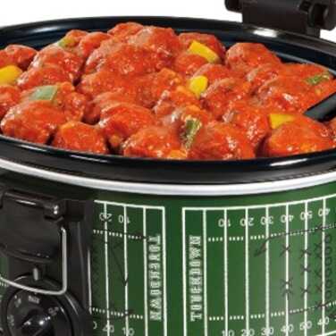 Recipe for Slow Cooker Touchdown Meatballs
